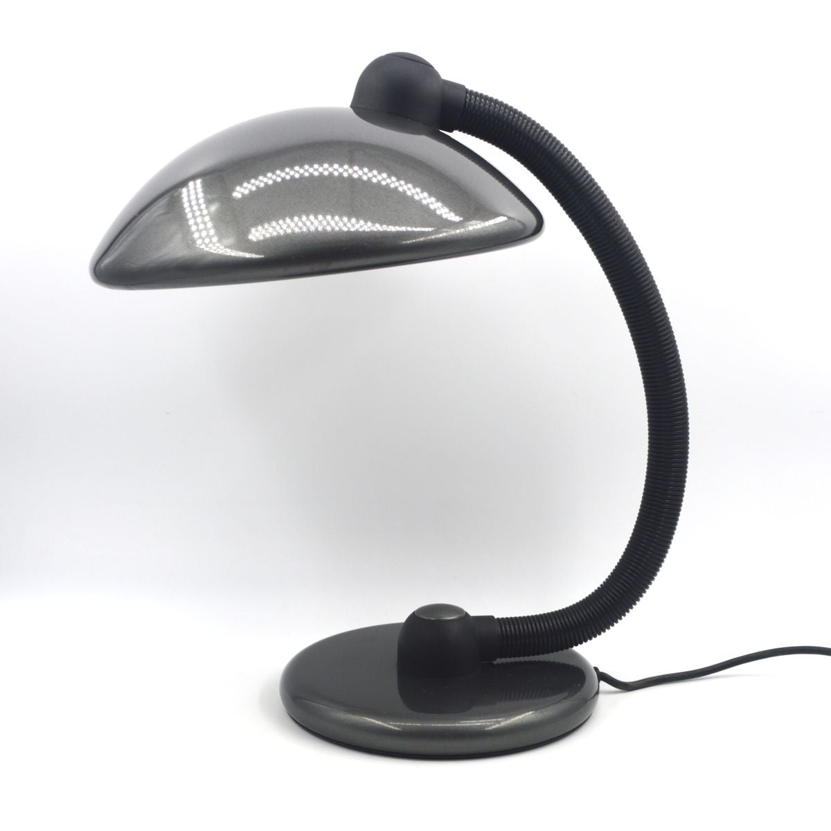 True Vintage Articulating Neck Metal Table Lamp 1970s Pop Art Design