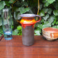 WGP Jasba Keramik Vase 1221 19 Vintage Fat-Lava Glasur Vase 1960s Westgerman Mid-Century Design Vase