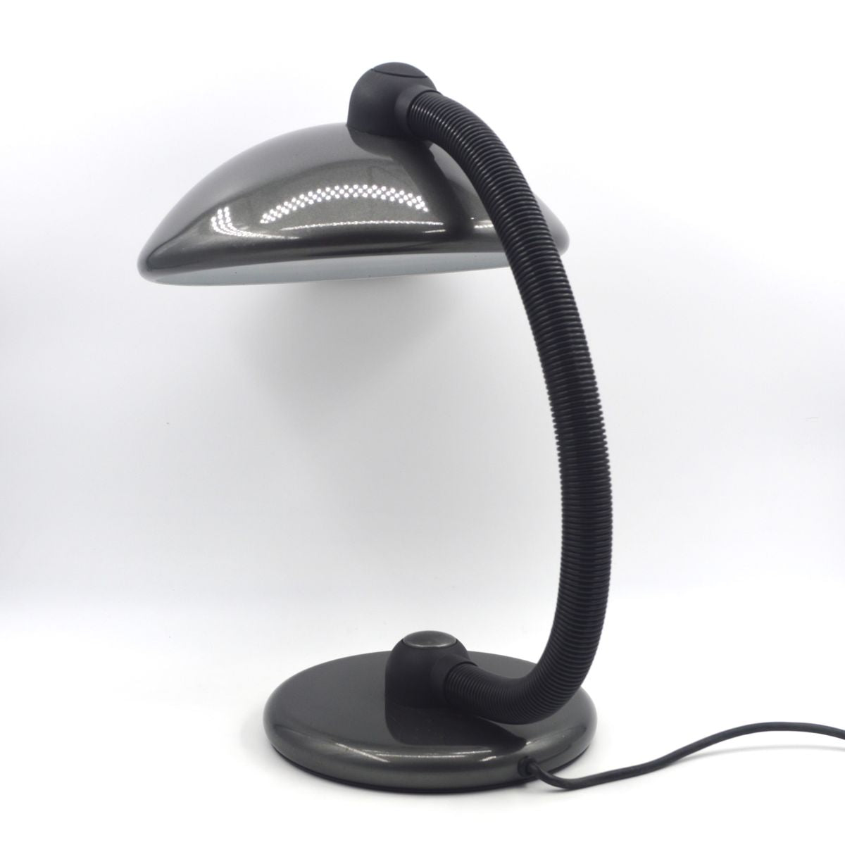 True Vintage Articulating Neck Metal Table Lamp 1970s Pop Art Design