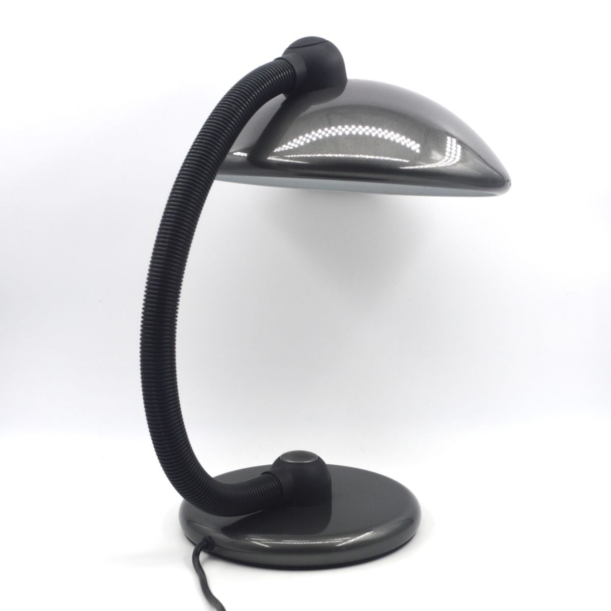 True Vintage Articulating Neck Metal Table Lamp 1970s Pop Art Design