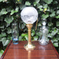 Mid-Century Modern dänische Design Tischlampe mit Glasschirm 1960s maritime handgearbeitete dänische Vintage Lampe Danish Modern Designklassiker