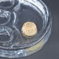 True Vintage 1960s Glas Pfeifenständer Mid-Century Design
