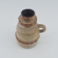 Vintage Carstens Tönnieshof Keramik Vase 7327-15 WGP Fat-Lava Glasur Kunstkeramik Mid-Century Vase
