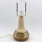Danish Modern Svend Aage Jensen & Noomi Backhausen Søholm Stentøj Tischlampe 3062 1970s Mid-Century Modern Kunstkeramik Dänemark