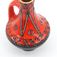 WGP Bay Keramik Fat-Lava Keramik Vase 67-17 Bodo Mans Design 1960s Westgerman Pop-Art Design