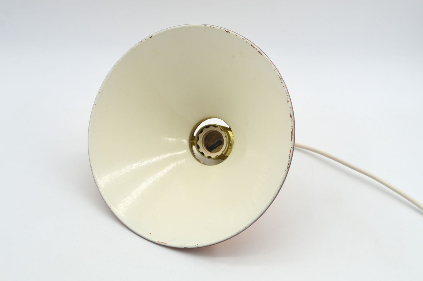änische Mid-Century Schuhmacherlampen - Vintage Kupfer Schumacher oder Schuster Hängelampen - 1960s dänische MCM Industrie Design Pendellampen