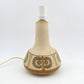 Danish Modern Svend Aage Jensen & Noomi Backhausen Søholm Stentøj Tischlampe 3062 1970s Mid-Century Modern Kunstkeramik Dänemark