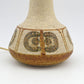 Danish Modern Svend Aage Jensen & Noomi Backhausen Søholm Stentøj Tischlampe 3062 1970s Mid-Century Modern Kunstkeramik Dänemark