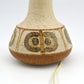 Danish Modern Svend Aage Jensen & Noomi Backhausen Søholm Stentøj Tischlampe 3062 1970s Mid-Century Modern Kunstkeramik Dänemark