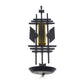 Mid-Century Dantoft Dänemark Danish Modern Metall Wandskulptur Kerzenhalter 1960s Danish Modern Design Kunsthandwerk brutalistische Skulptur