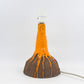 1970'erne Pop Art Bordlampe Studio Keramik TF 1977 Dansk Design Fat-Lava