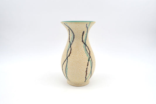WGP Uebelacker Ü-Keramik Fat-Lava Keramik Vase 522/20 Mid-Century Modern Design zeitgenössische 1960s westdeutsche Kunstkeramik Pop-Art