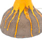 1970'erne Pop Art Bordlampe Studio Keramik TF 1977 Dansk Design Fat-Lava