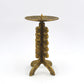 Skulpturaler Mid-Century Messing Kerzenhalter 1960s Brutalismus Design