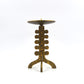 Skulpturaler Mid-Century Messing Kerzenhalter 1960s Brutalismus Design