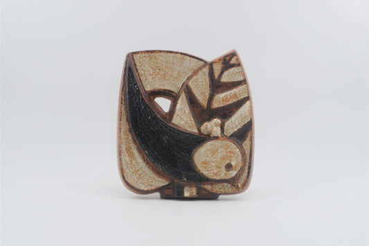 Noomi Backhausen für Søholm Stentøj Keramik Wandbild/Relief Dänemark 1960s Danish Design