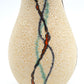 WGP Uebelacker Ü-Keramik Fat-Lava Keramik Vase 522/20 Mid-Century Modern Design zeitgenössische 1960s westdeutsche Kunstkeramik Pop-Art