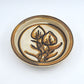 Mid-Century Bente Jessen bowl studio ceramic 1960s Denmark