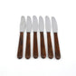 Mid-Century Dansk Knivfabrik Lundtofte Buttermesser in Hornoptik Set dänisches Vintage Design Besteck 1960s Danish Modern Design