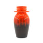 Vintage WGP Dümler & Breiden Keramik Vase 82/21 1970er Jahre Fat Lava Glasur Mid-Century Modern Pop-Art Design