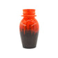 Vintage WGP Dümler & Breiden Keramik Vase 82/21 1970er Jahre Fat Lava Glasur Mid-Century Modern Pop-Art Design