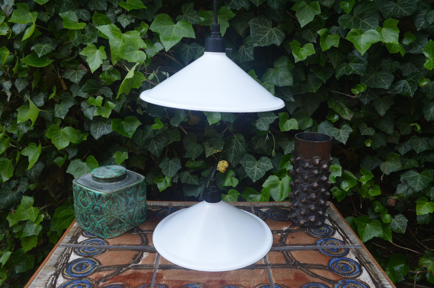 Mid-Century 1970'erne Nordlux Pop Art Design Cascade Spotlight Space Age Design Denmark