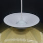 1970s goldene Jeka Metaltryk A/S Denmark Designlampe 1007-H Kurt Wiborg Design – dänische MCM Design Hängelampe