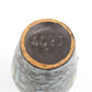 Vintage VEB Haldensleben 4025C Mid-Century Keramik Vase 1960s Fat Lava / Popart DDR Design