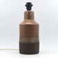 Unik Robert Bentsen keramisk bordlampe Danmark 1960'ernes brutalisme design