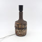 Ib Oluf Hansen Denmark organische Studiokeramik Lampe 1970s Fat-Lava Brutalismus Design
