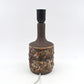 Ib Oluf Hansen Denmark organische Studiokeramik Lampe 1970s Fat-Lava Brutalismus Design