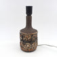 Ib Oluf Hansen Denmark organische Studiokeramik Lampe 1970s Fat-Lava Brutalismus Design