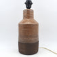 Unik Robert Bentsen keramisk bordlampe Danmark 1960'ernes brutalisme design