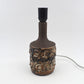 Ib Oluf Hansen Denmark organische Studiokeramik Lampe 1970s Fat-Lava Brutalismus Design