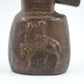 Große skulpturale Mid-Century Brutalismus Bronze Vase E. Thelen Creation 1960s Brutalistisches Design - Handarbeit