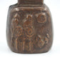 Große skulpturale Mid-Century Brutalismus Bronze Vase E. Thelen Creation 1960s Brutalistisches Design - Handarbeit