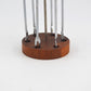 Mid-Century Teakholz Fondue Gabeln Made in Denmark 1960s Danish Design