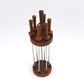 Mid-Century Teakholz Fondue Gabeln Made in Denmark 1960s Danish Design