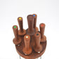 Mid-Century Teakholz Fondue Gabeln Made in Denmark 1960s Danish Design