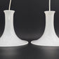 Royal Copenhagen Mandarin Pendel Designlampen – Michael Band für Holmegaard Designlampe 1980s Design Opalglas Hängelampe – dänischer Mid-Century Designklassiker