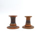 Seltene brutalistische Tue Poulsen Denmark Vintage Kerzenhalter Studiokeramik dänische Kunstkeramik 1960s Vintage Danish MCM Design