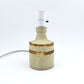 Mid-Century Modern Karsten Nielsen Danmark Frederikshavn Studiokeramik Lampe 1980s brutalistische moderne dänische Keramik Kunst Danish Design