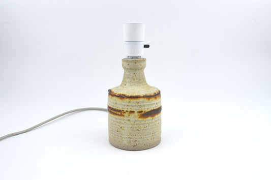 Mid-Century Modern Karsten Nielsen Danmark Frederikshavn Studiokeramik Lampe 1980s brutalistische moderne dänische Keramik Kunst Danish Design