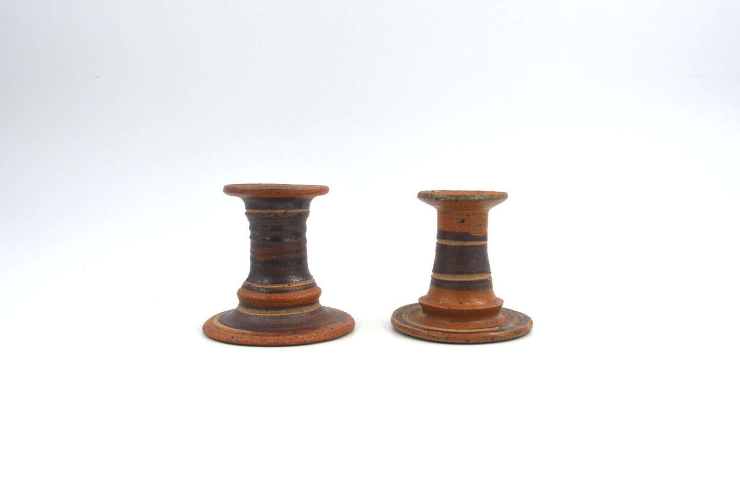 Seltene brutalistische Tue Poulsen Denmark Vintage Kerzenhalter Studiokeramik dänische Kunstkeramik 1960s Vintage Danish MCM Design