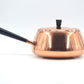 Original 1980s Vintage Spring Culinox Kupfer Fondue Set mit Fondue Topf, Brenner und Ständer, Mid-Century Made in Switzerland - Schweizer Design Geschirr