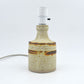 Mid-Century Modern Karsten Nielsen Danmark Frederikshavn Studiokeramik Lampe 1980s brutalistische moderne dänische Keramik Kunst Danish Design