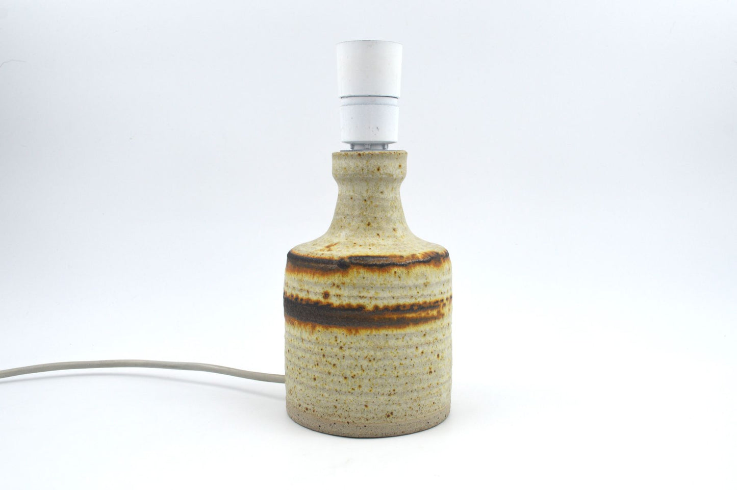 Mid-Century Modern Karsten Nielsen Danmark Frederikshavn Studiokeramik Lampe 1980s brutalistische moderne dänische Keramik Kunst Danish Design