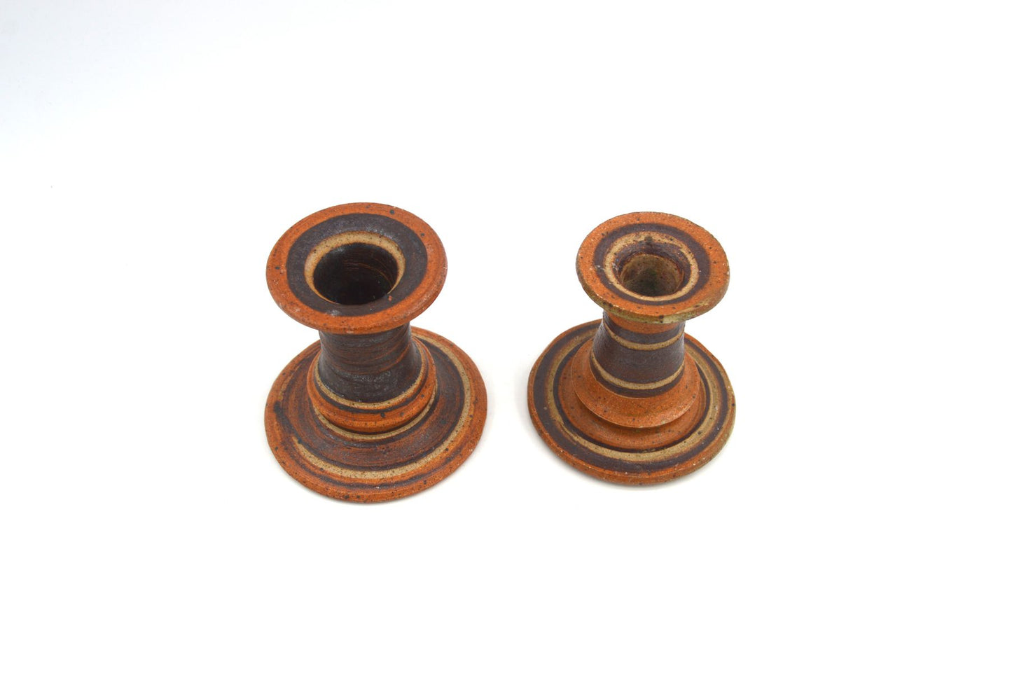 Seltene brutalistische Tue Poulsen Denmark Vintage Kerzenhalter Studiokeramik dänische Kunstkeramik 1960s Vintage Danish MCM Design