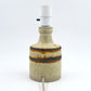 Mid-Century Modern Karsten Nielsen Danmark Frederikshavn Studiokeramik Lampe 1980s brutalistische moderne dänische Keramik Kunst Danish Design