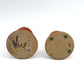 Seltene brutalistische Tue Poulsen Denmark Vintage Kerzenhalter Studiokeramik dänische Kunstkeramik 1960s Vintage Danish MCM Design